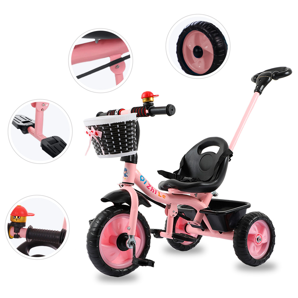 Foto 4 | Triciclo Plegable Portátil Shendy Vendy tipo Carriola Reclinable 2 en 1