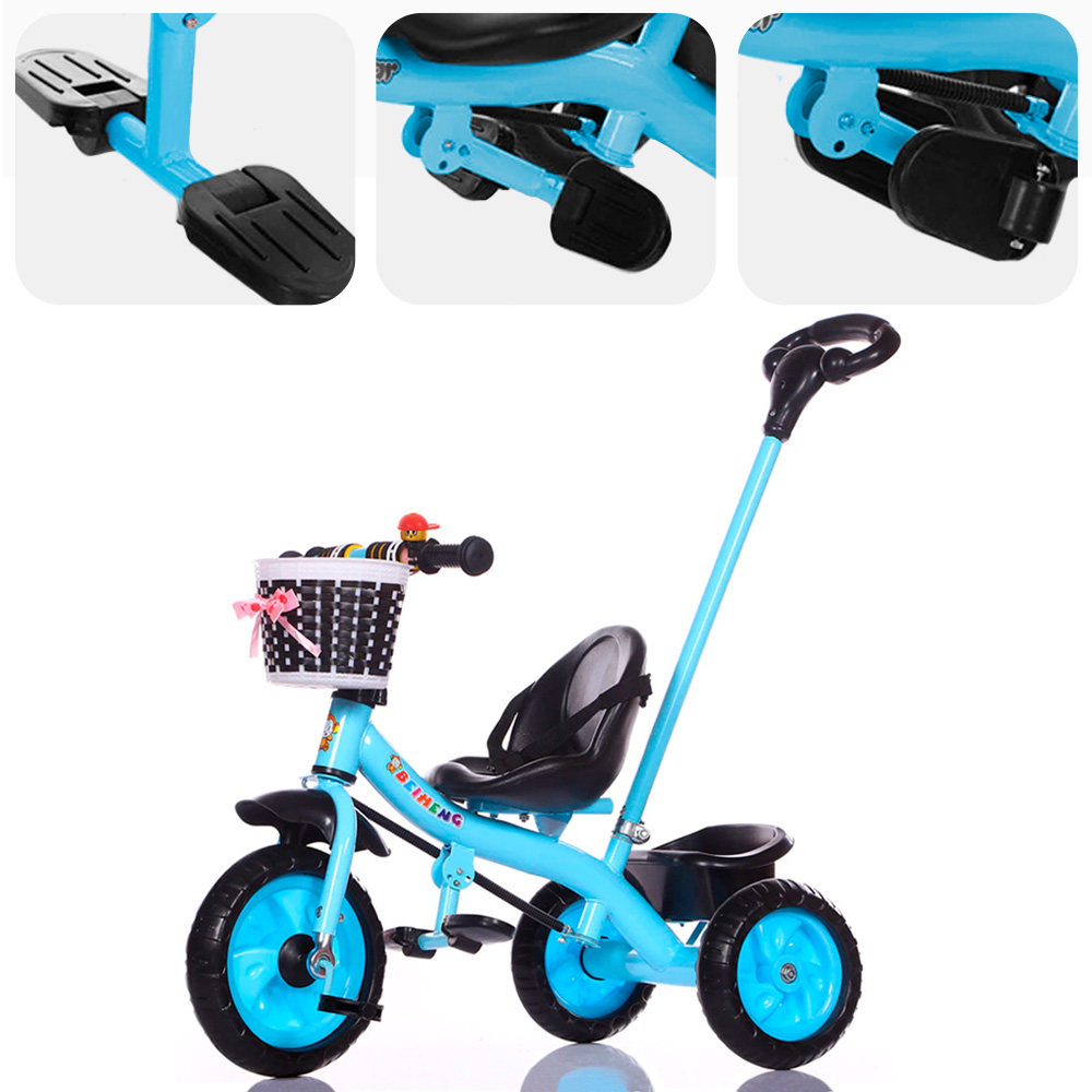 Foto 5 pulgar | Triciclo Plegable Portátil Shendy Vendy tipo Carriola Reclinable 2 en 1