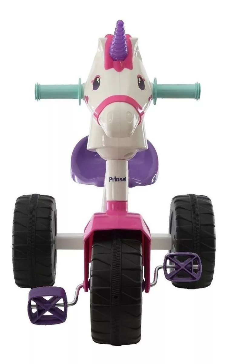 Foto 2 | Triciclo Infantil Prinsel Trax Unicornio Blanco