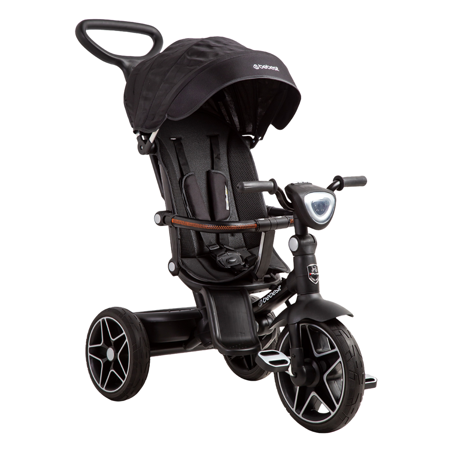 Triciclo para Bebé Bebesit Explorer Negro