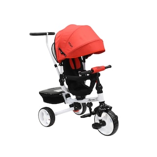 Foto 2 | Triciclo Infanti Aaron 232HXG9541-T20RED Asiento Giratorio 360° con Toldo