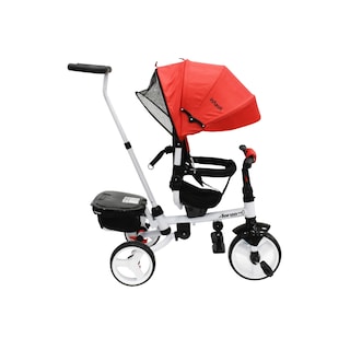 Foto 3 | Triciclo Infanti Aaron 232HXG9541-T20RED Asiento Giratorio 360° con Toldo