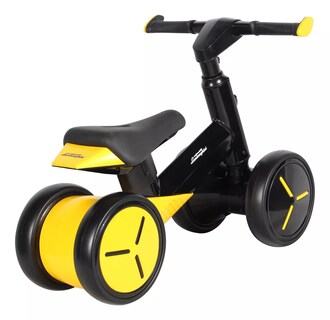 Foto 3 | Triciclo de Balance Lamborghini Negro con Amarillo para Niños