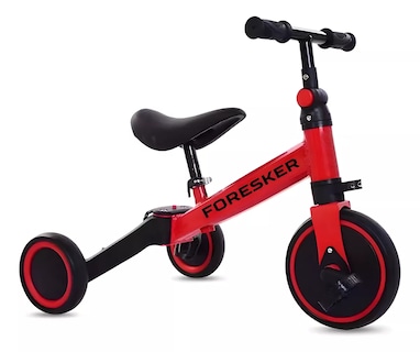Foto 1 | Triciclo 3 En 1 Para Niños Multifuncional Bicicleta De Equilibrio Con Pedales
