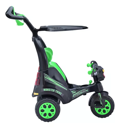 Foto 7 pulgar | Triciclo Push Car Prinsel Super Trike Monster 2 en 1