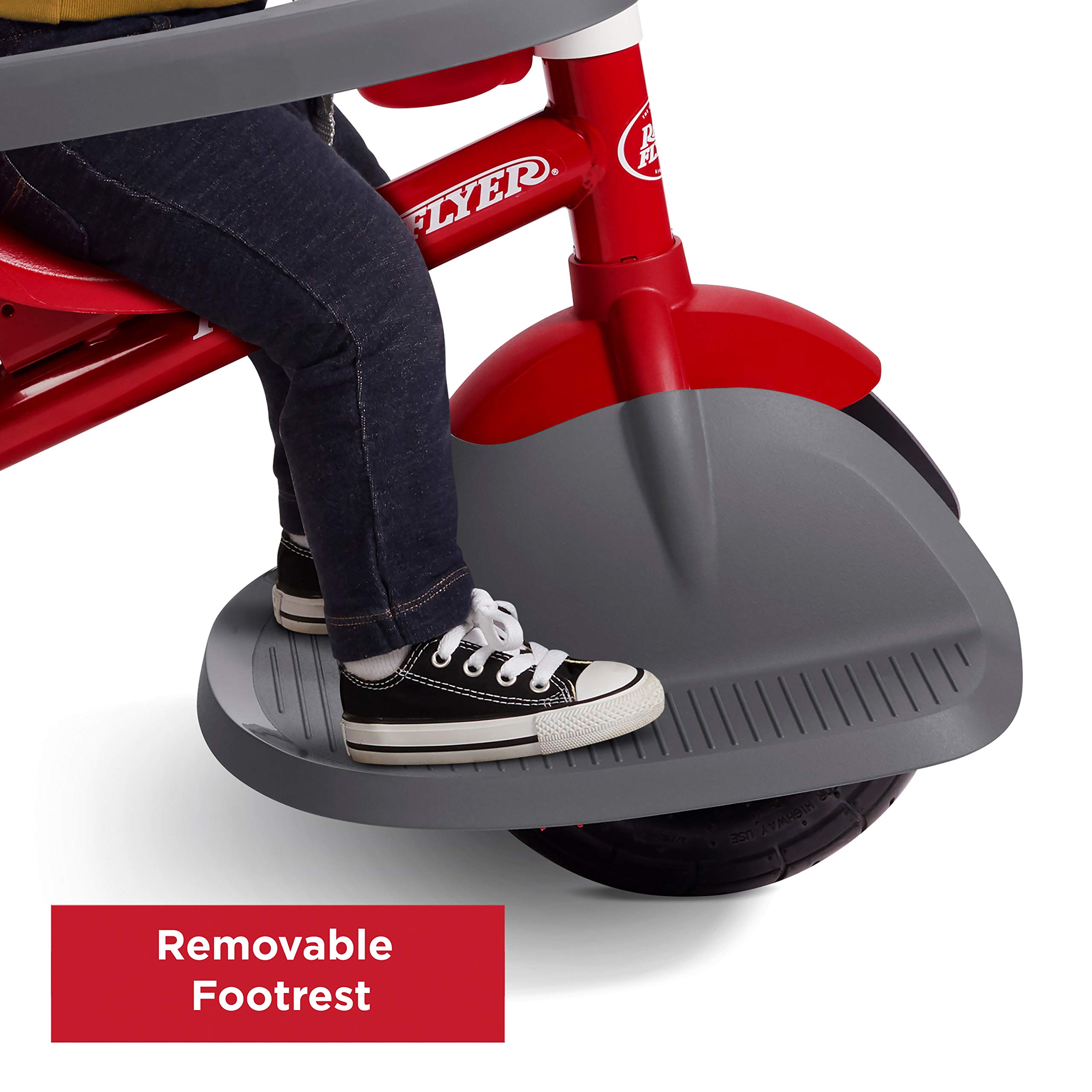 Foto 5 pulgar | Radio Tricycle Flyer Ultimate All-terrain Stroll 'n Trike, Color Rojo - Venta Internacional.