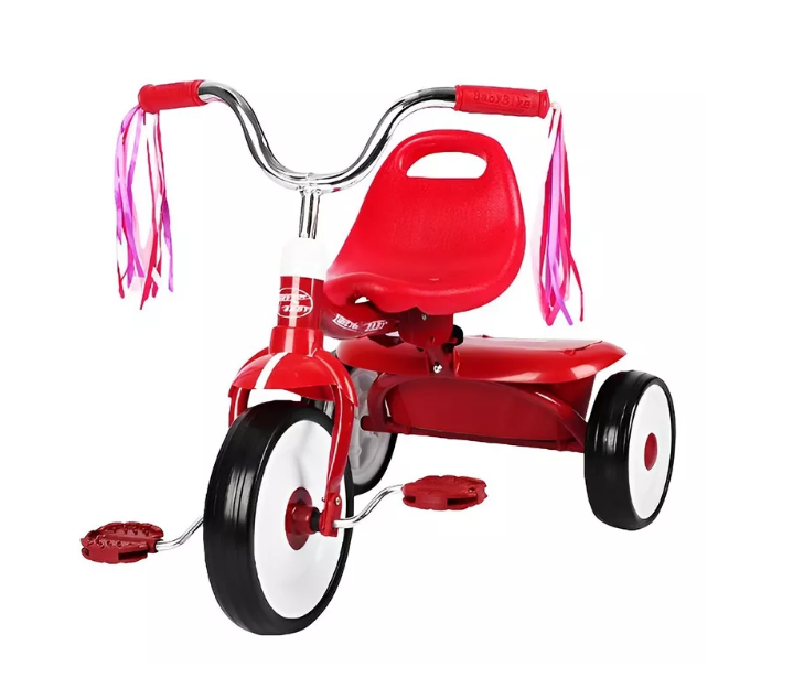 Triciclo Infantil Wünd Rojo Plegable y Antivuelco