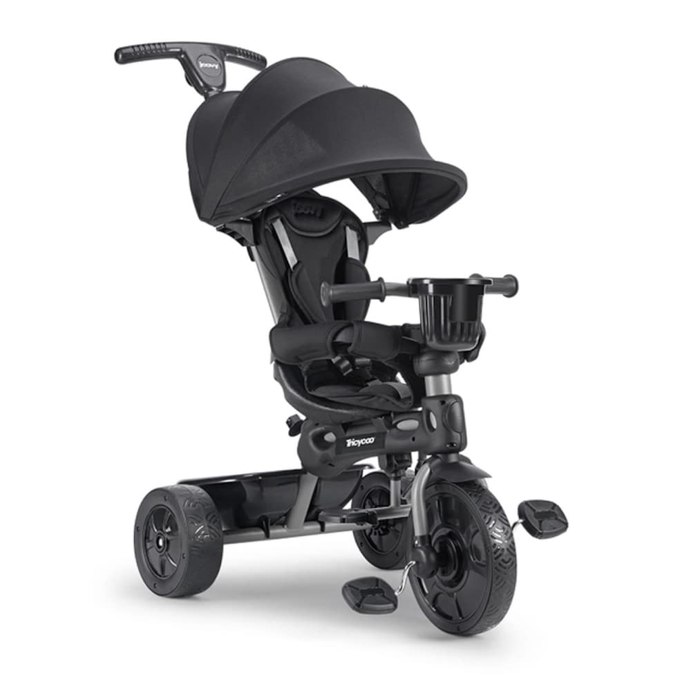 Foto 2 pulgar | Triciclo Joovy Tricycoo 4.1 Para Niños De 4 Etapas Con Asa Para Padres, Negro - Venta Internacional.