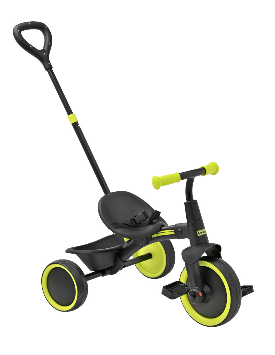 Foto 4 | Triciclo Infantil Para Niños Prinsel City Barra Desmontable Verde
