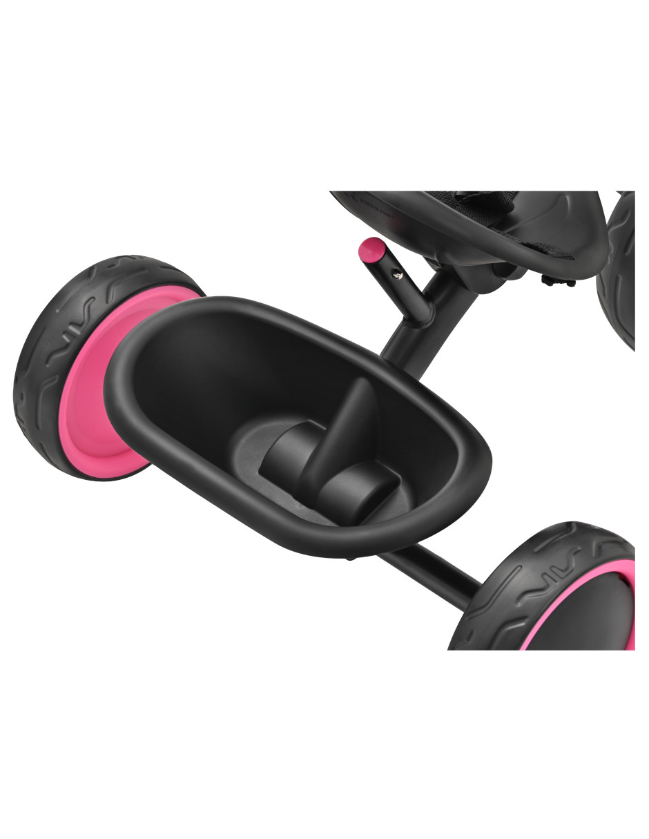 Foto 6 pulgar | Triciclo Infantil Para Niños Prinsel City Barra Desmontable Rosa