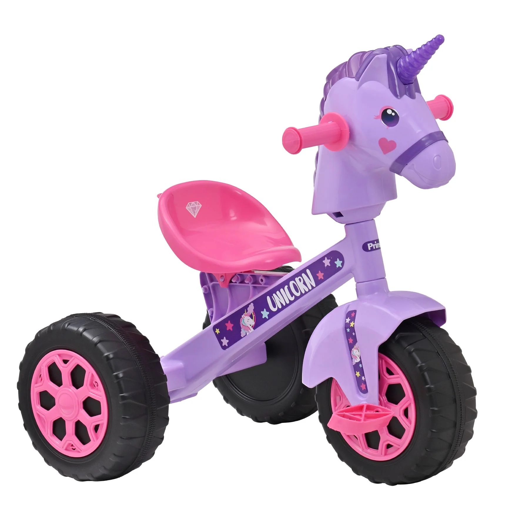 Triciclo Prinsel Trax Unicornio con Luces y Sonido Morado