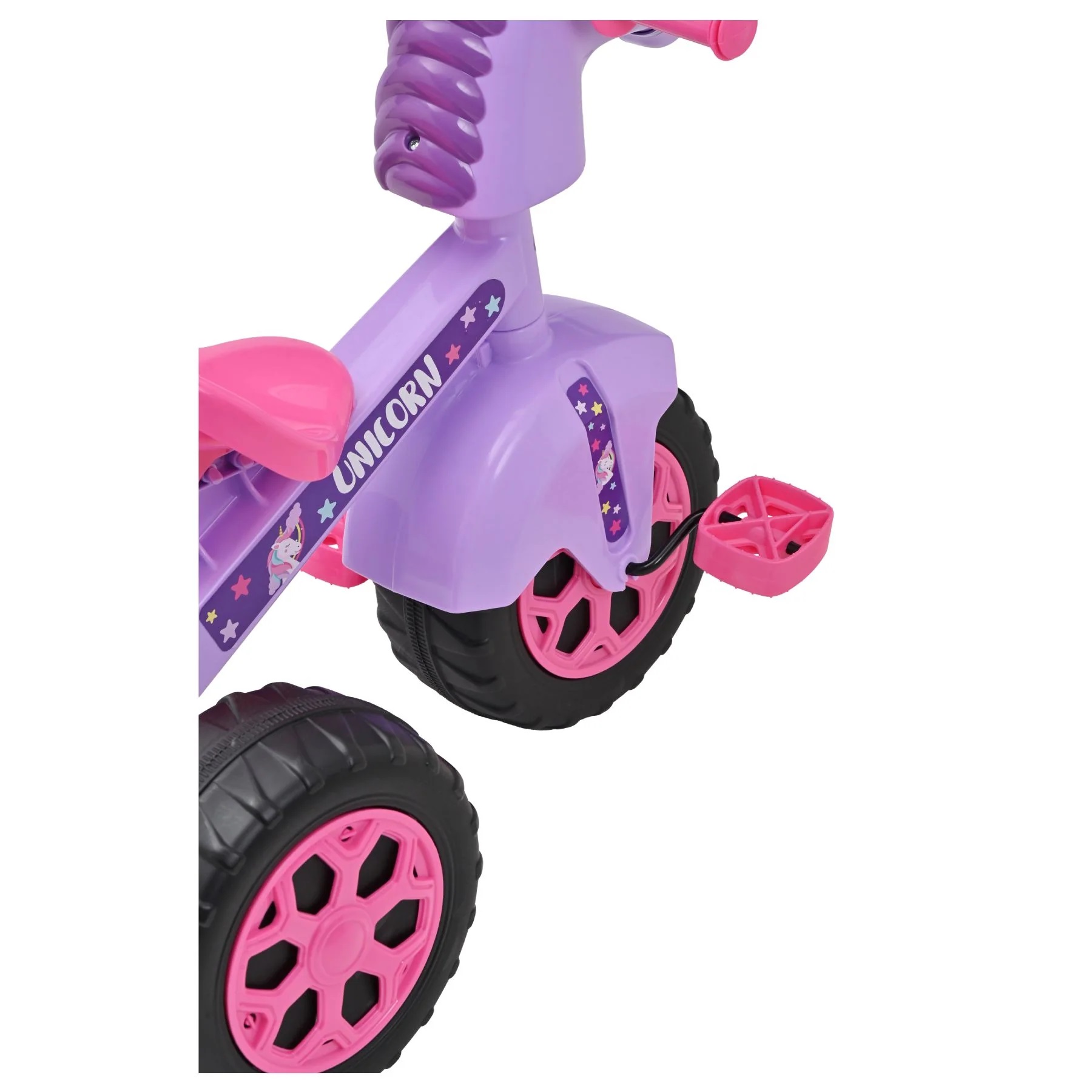 Foto 5 | Triciclo Prinsel Trax Unicornio con Luces y Sonido Morado