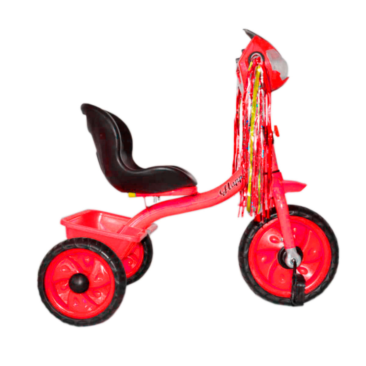 Foto 3 | Triciclo Generico Ly-10 Color Rojo Para Niños C/ Canasto Y Faro Musical