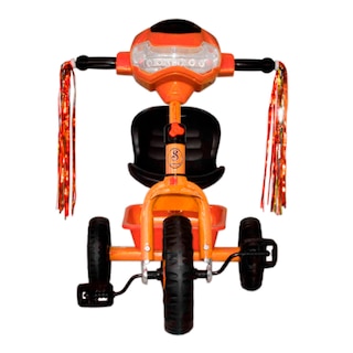 Foto 1 | Triciclo Generico Ly-10 Color Naranja Para Niños C/ Canasto Y Faro Musical