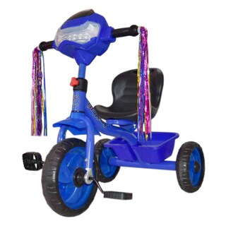 Foto 2 | Triciclo Generico Ly-10 Color Azul Para Niños C/ Canasto Y Faro Musical