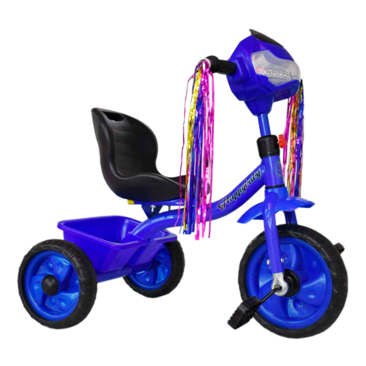 Foto 4 | Triciclo Generico Ly-10 Color Azul Para Niños C/ Canasto Y Faro Musical