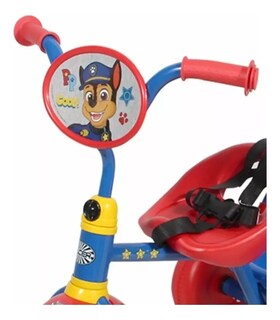 Foto 2 | Triciclo Infantil Para Niños Paw Patrol Toy Mark Color Azul Con Canasto Y Barra De Empuje
