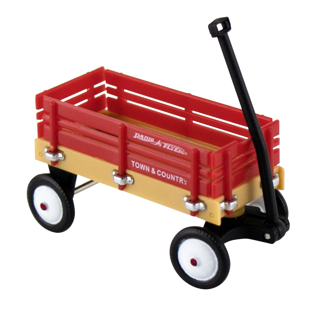 Foto 2 pulgar | Toy Radio Flyer Town & Country Wagon Es El Más Pequeño Del Mundo - Venta Internacional.