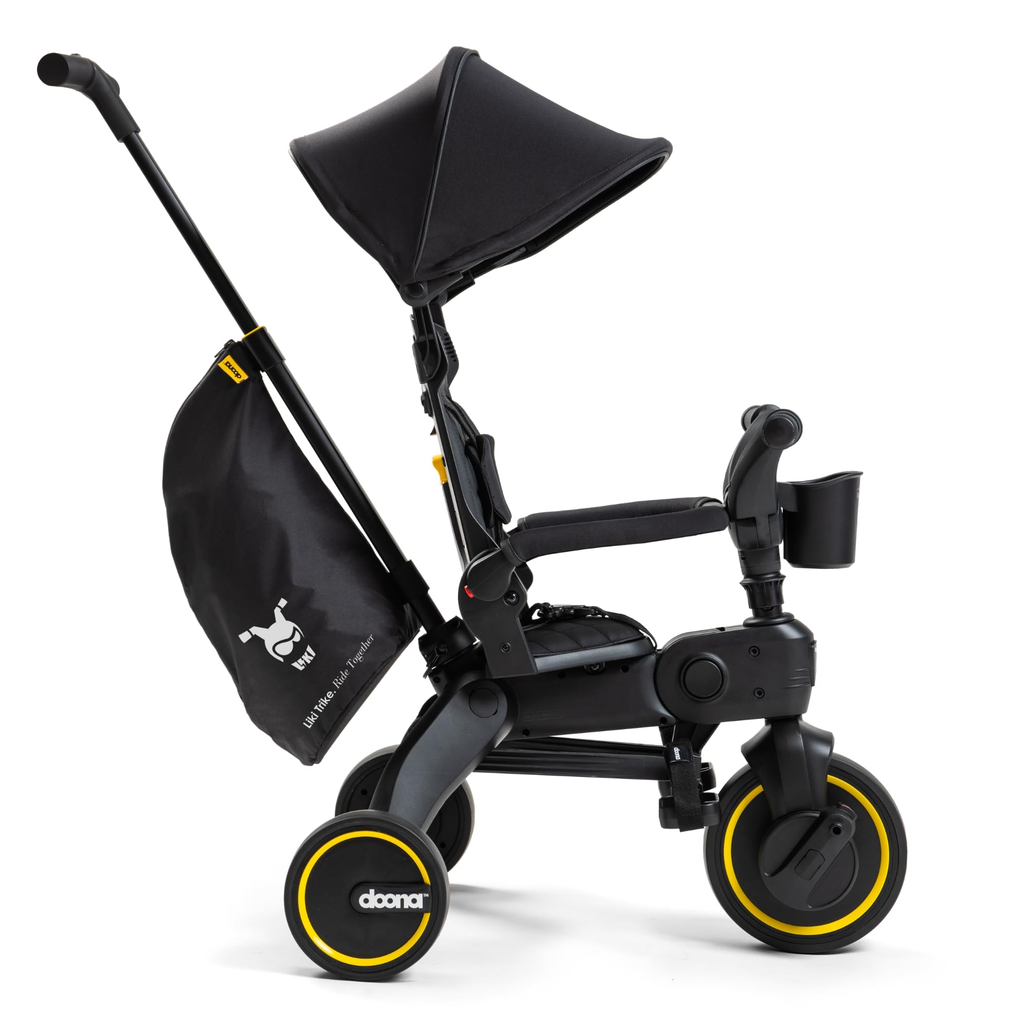 Triciclo Doona Liki Trike Midnight Edition 5 En 1 De 10 A 36 Meses - Venta Internacional.