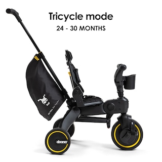 Foto 4 | Triciclo Doona Liki Trike Midnight Edition 5 En 1 De 10 A 36 Meses - Venta Internacional.