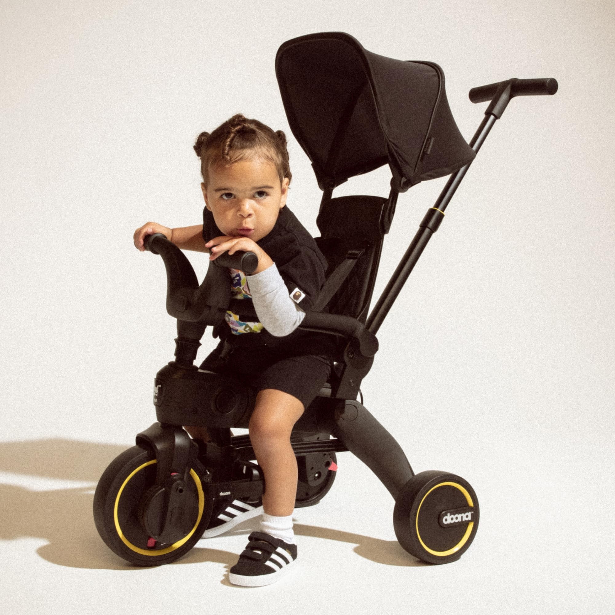 Foto 7 | Triciclo Doona Liki Trike Midnight Edition 5 En 1 De 10 A 36 Meses - Venta Internacional.
