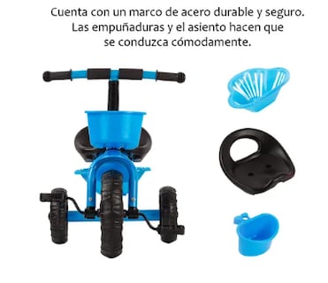 Foto 2 | Triciclo Tucson Azul