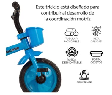 Foto 4 | Triciclo Tucson Azul