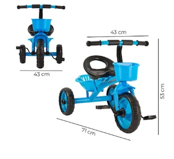 Foto 6 | Triciclo Tucson Azul