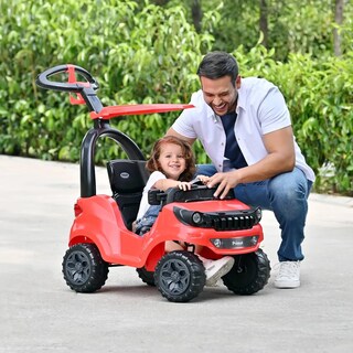 Foto 5 | Montable De Niños Prinsel Push Car Adventure Max Llantas 360 Rojo