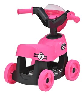 Foto 4 | Moto Montable Para Niños Prinsel Gt Cesta De Almacenamiento Rosa