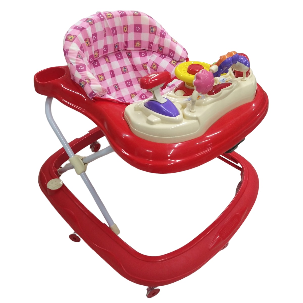 Andadera Angelin Baby Volante Roja $849