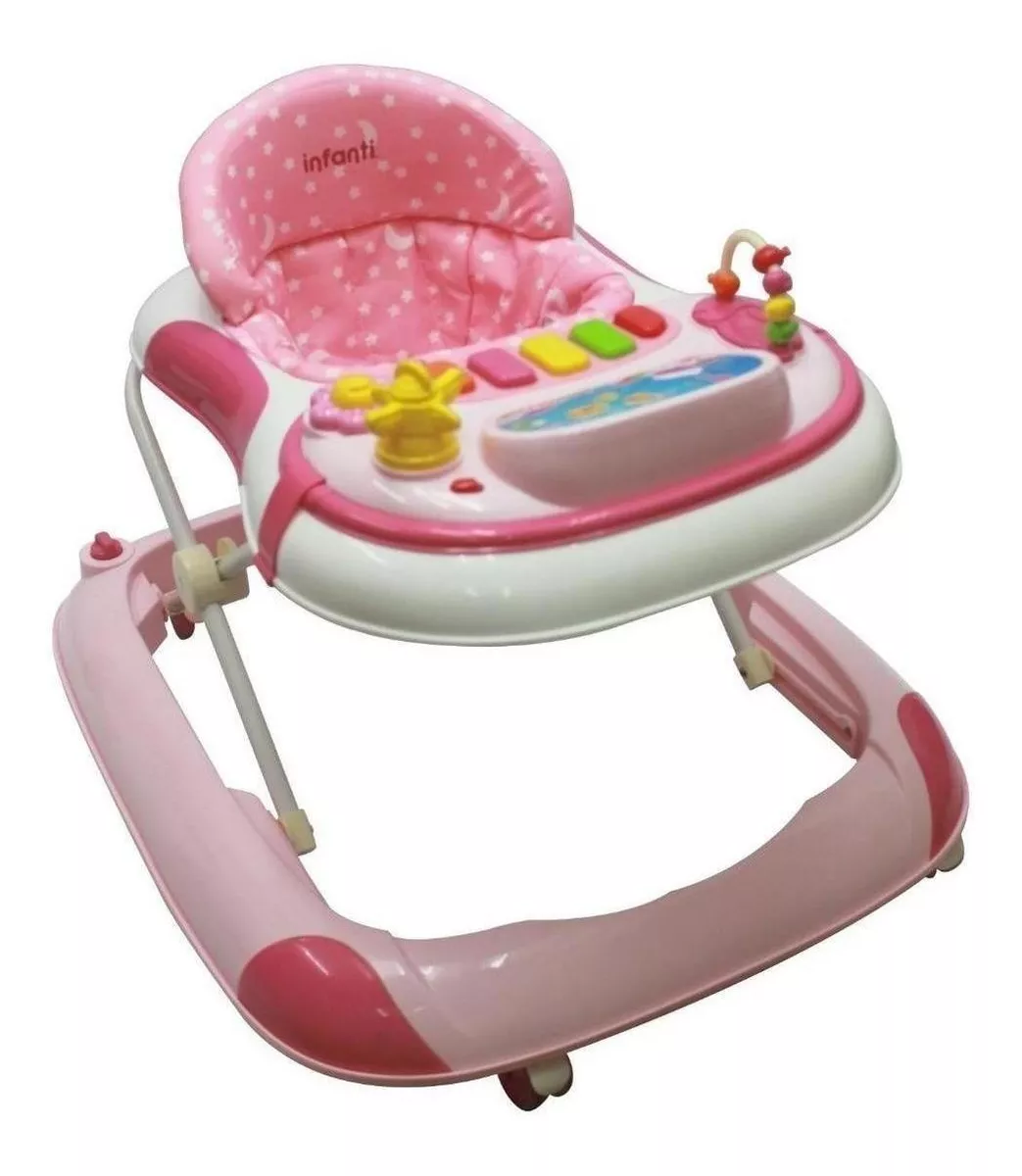 Andadera Electrónica Infantil 232AHW101APIK Plegable Rosa