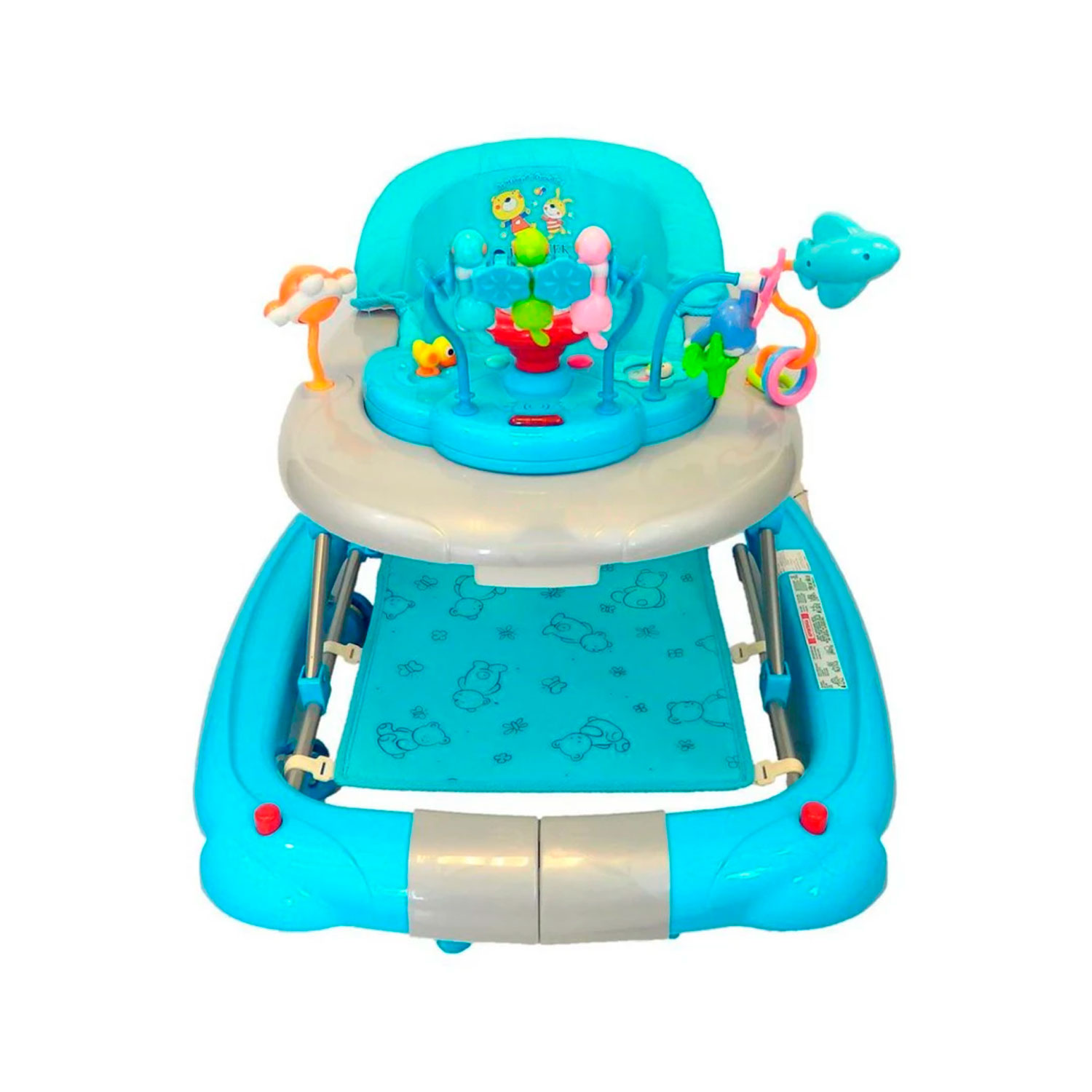 Andadera Babytek Cartoon color Azul