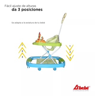 Foto 4 | Andadera D'bebé Mecedora Sunshine color Verde