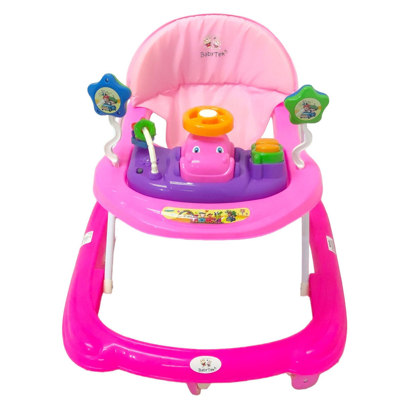 Andadera Musical  Baby Tek Color Rosa