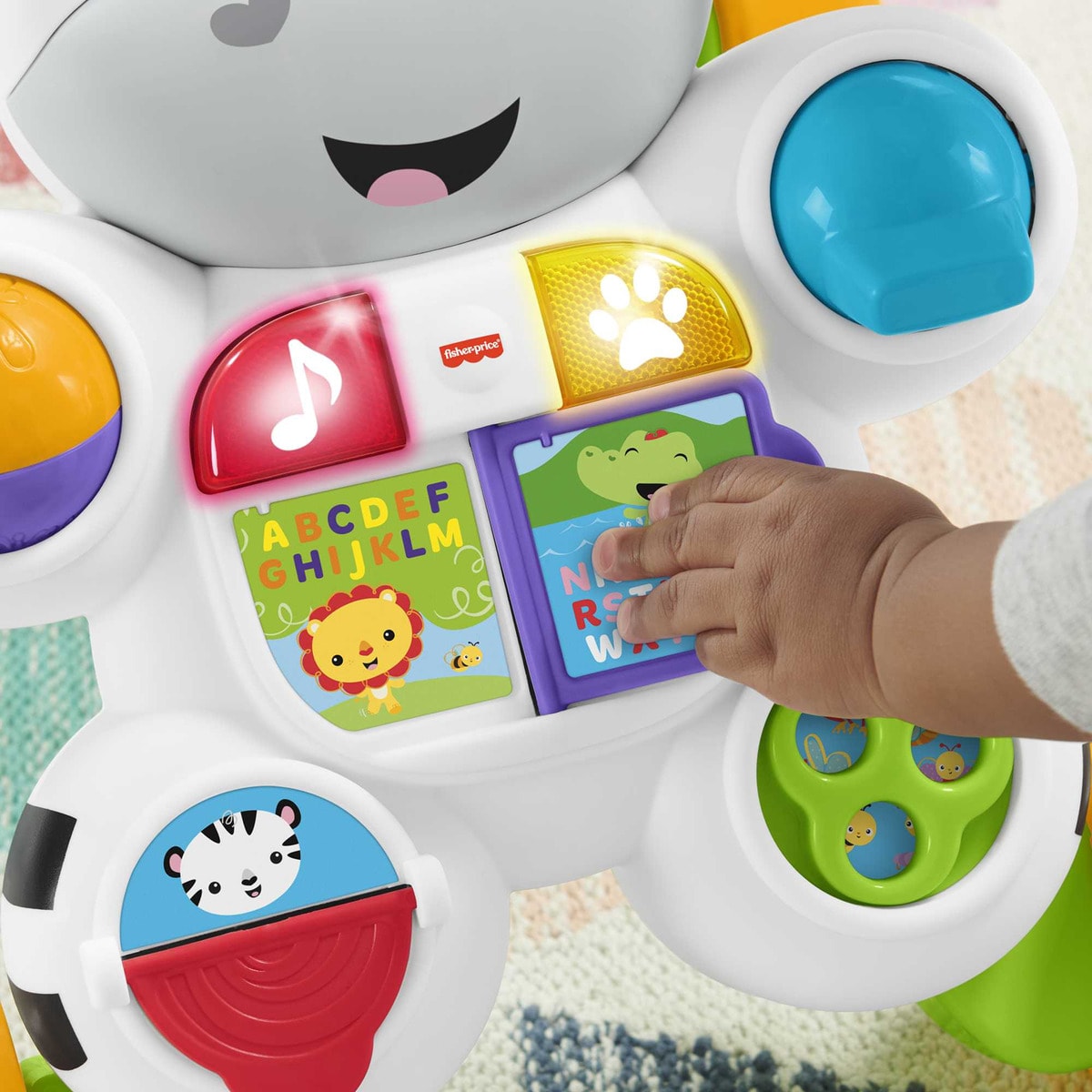 Cebra primeros pasos fisher price online precio