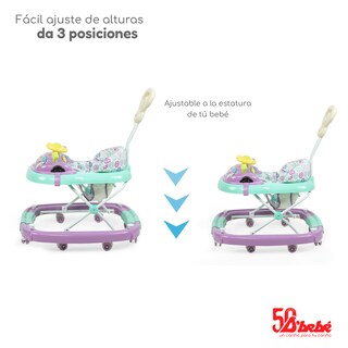 Foto 5 | Andadera D'bebé Rocking Gogo Lila