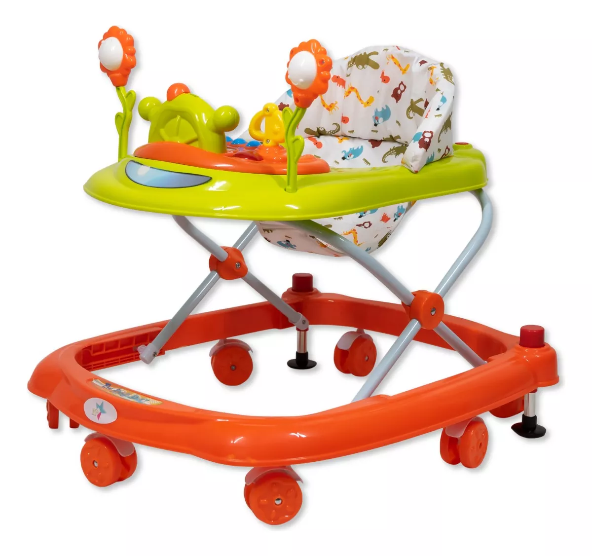 Andadera para Bebé Interactiva Starkids W-103 Musical Naranja