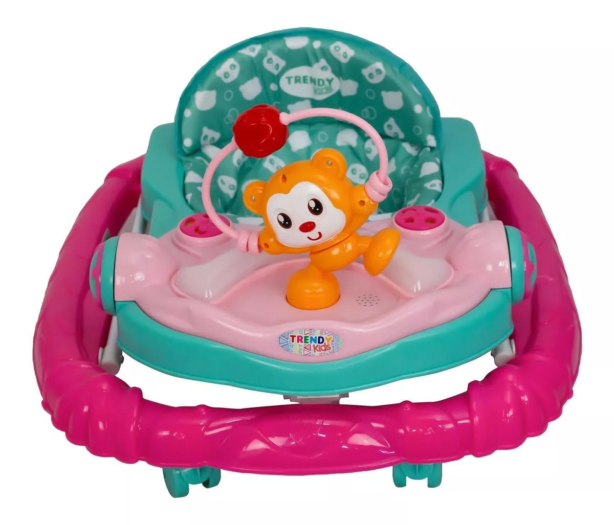 Foto 4 | Andadera para Bebé Trendy Kids Monky Verde Bastón Juguetes