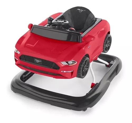 Andadera Bright Starts Ford Mustang Rojo para Bebé $4,398