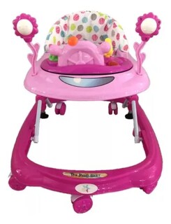 Foto 2 | Andadera Interactiva Starkids W-103 Rosa Musical para Bebé