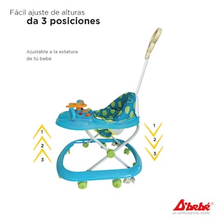 Foto 5 | Andadera D' bebé Play Azul