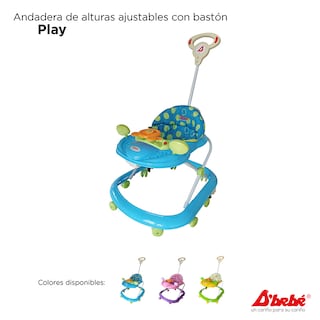 Foto 7 | Andadera D' bebé Play Azul
