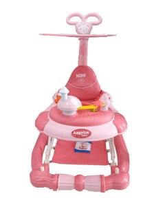 Foto 1 | Andadera Mecedora Angelin Baby 3 en 1 121j Rosa