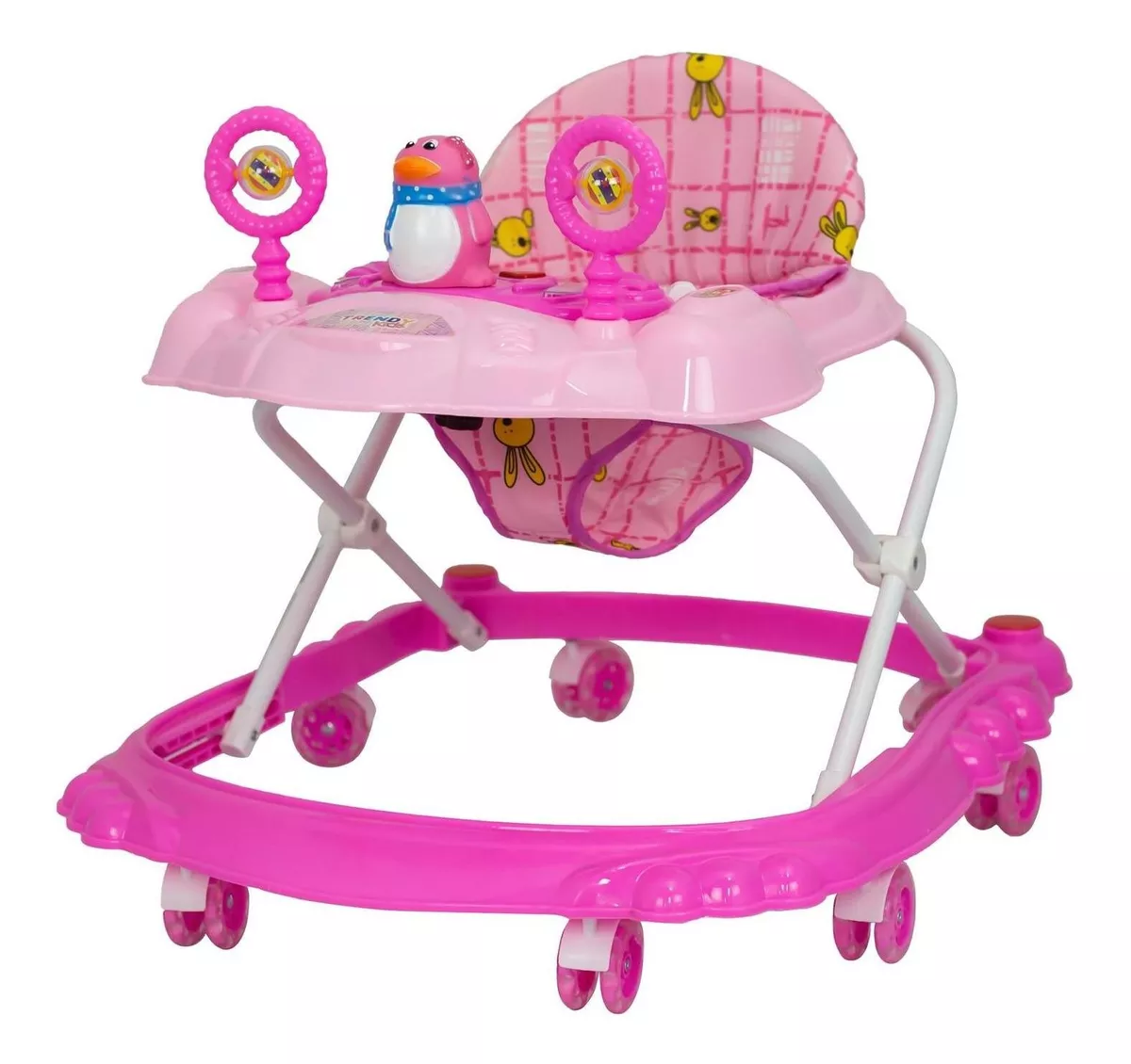 Foto 2 pulgar | Andadera Trendy Kids Pinwy Rosa Ajustable con Sonidos