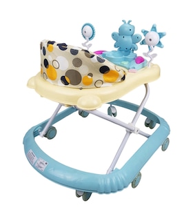 Foto 6 | Andadera Para Bebe Plegable,musical, Andador 8 Llantas De Gel Abeja - Azul