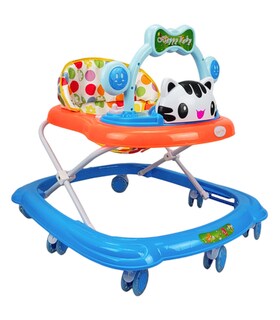 Foto 1 | Andadera Para Bebe Plegable,musical, Andador 7 llantas De Gel Gato - Azul