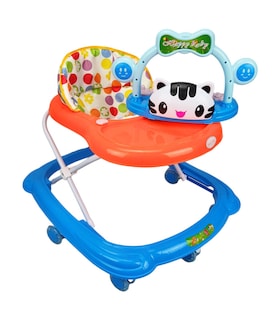 Foto 5 | Andadera Para Bebe Plegable,musical, Andador 7 llantas De Gel Gato - Azul