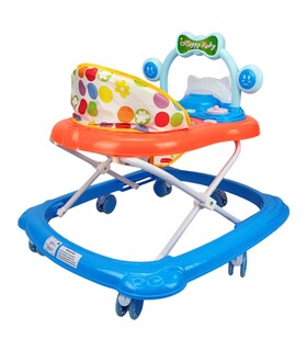 Foto 6 | Andadera Para Bebe Plegable,musical, Andador 7 llantas De Gel Gato - Azul