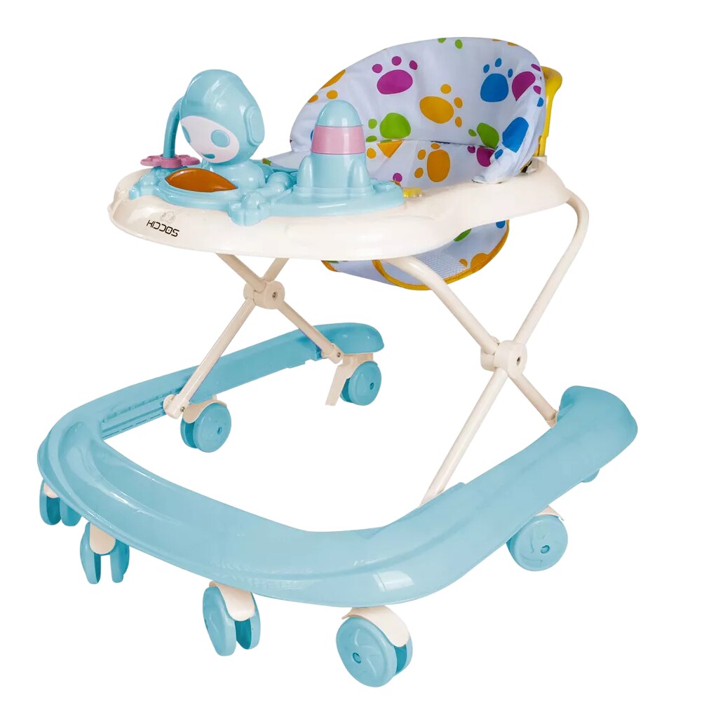 Andadera Musical Plegable Para Bebe Juguete Educativo Interactiva Azul $1,711